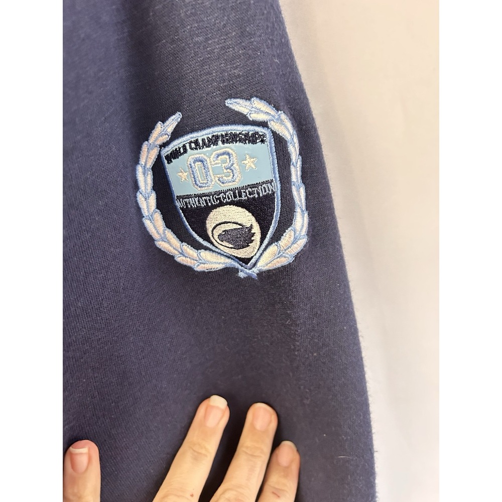 VTG Y2K Veezo Wear New York Football Full Zip Jacket Varsity Style 3X Streetwear - Picture 6 of 13